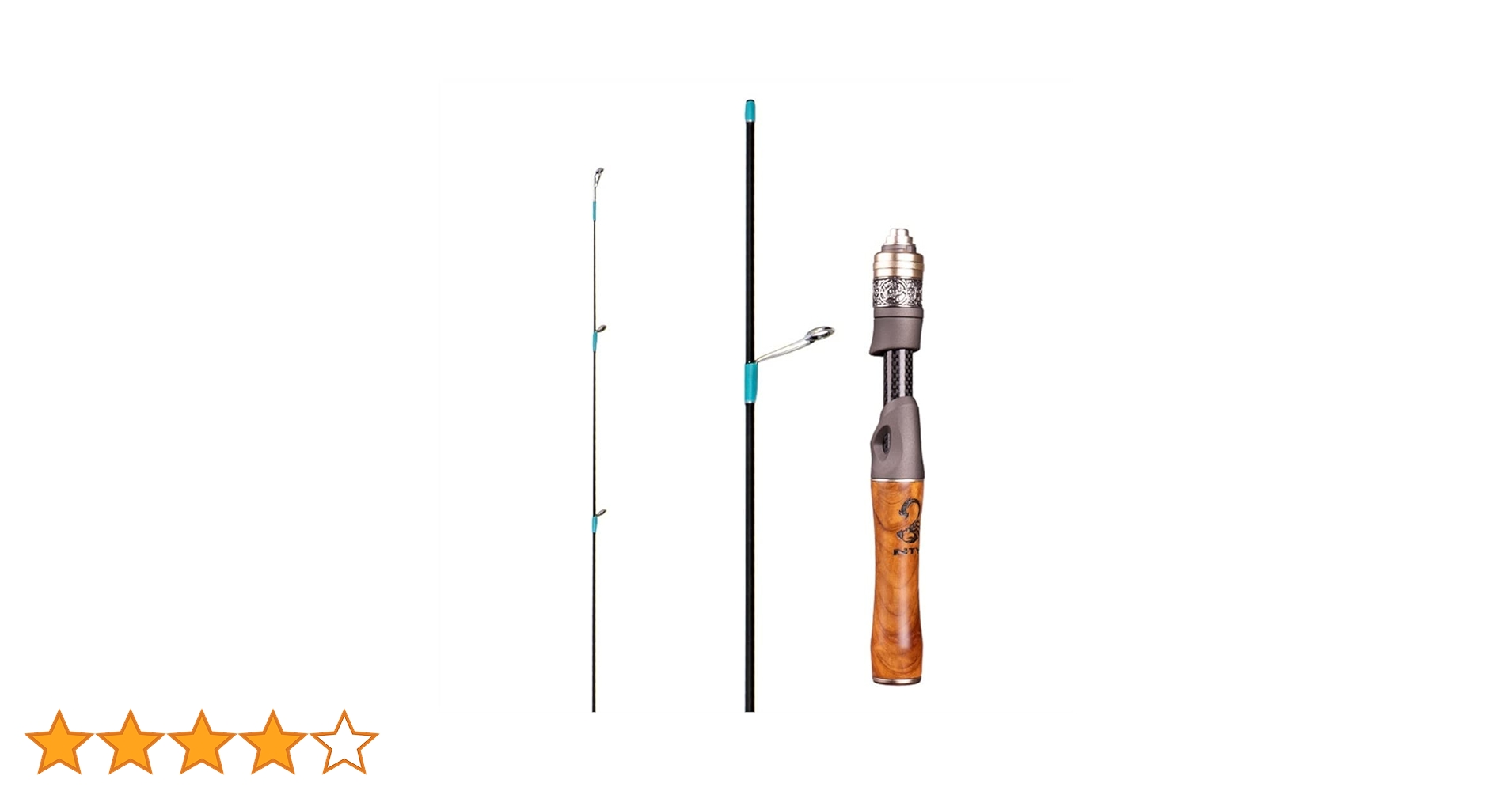 Amazon | 超軽量釣り竿カーボンファイバースピニング